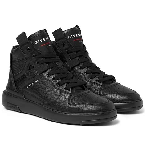 givenchy mens low top sneakers black|givenchy high top sneakers.